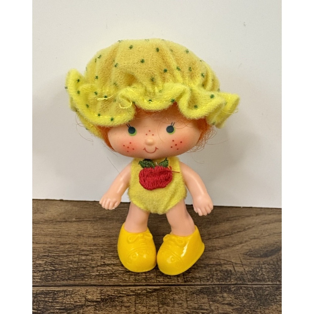 Vintage Strawberry Shortcake Cherry Apple Dumplin' Dumpling Doll  Loose Dumpling